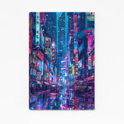 Neon City Cyberpunk Art