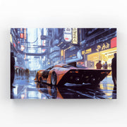 Night Lights Cyberpunk Art