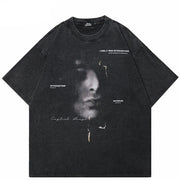 Oversized Aesthetic Y2K Graphic Tee