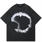 Camiseta extragrande estilo Y2K