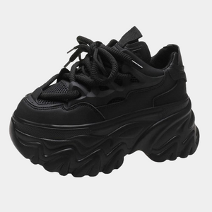 Platform All Black Sneakers