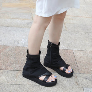 Platform Boots Chunky Sandals