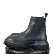 Botas Chelsea negras con plataforma para hombre