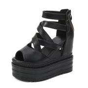 Platform Chunky Heels Sandals