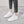 Platform Leather White Sneakers
