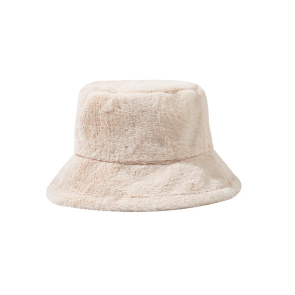 Plush Warm Bucket Hat