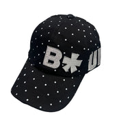Polka Dot Embroidered Hats Y2K