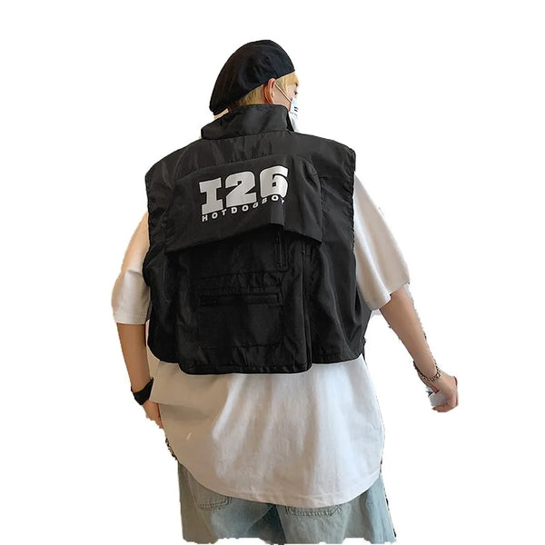 Printed Tactical Cargo Vest