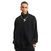 Veste zippée raglan Y2K