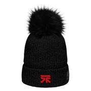 Red Columbia beanie