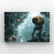 Robotic Future Cyberpunk Art