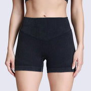 Shorts deportivos sin costuras para botín