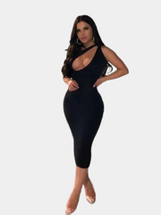 Sexy Black Cut Out Dresses