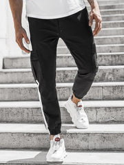 Side Stripe Techwear Joggers