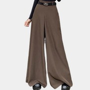 Falda pantalón con cinturón