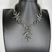 Spike Star Techwear Necklace