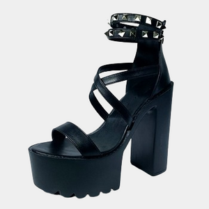 Square Heel Chunky Sandals