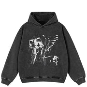 Sweat à capuche streetwear Y2K