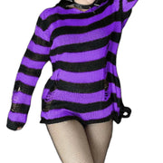 Haut Y2K Streetwear Rayé