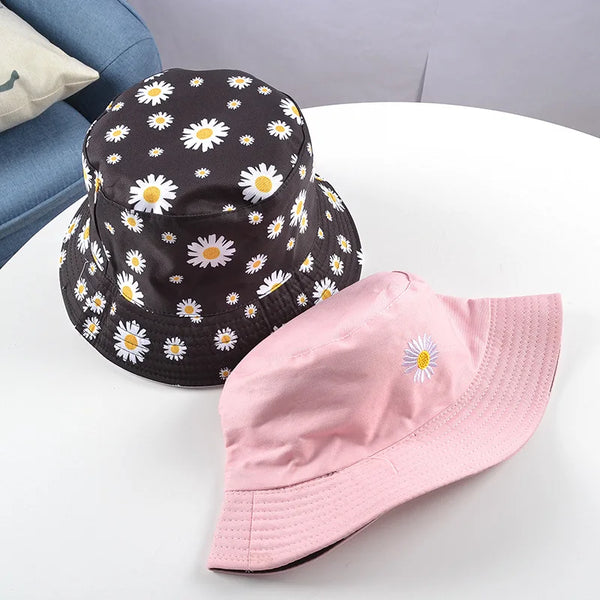 Summer Daisy Bucket Hats