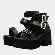 Sandalias gruesas de moda de verano