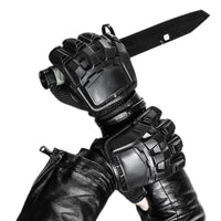 Techwear Cyberpunk Gloves - product view on white background
