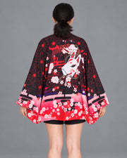 Kimono Techwear Donna Rosso