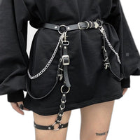 Techwear Leg Harness - product view on white background