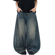 Tie Flower Y2K Jeans