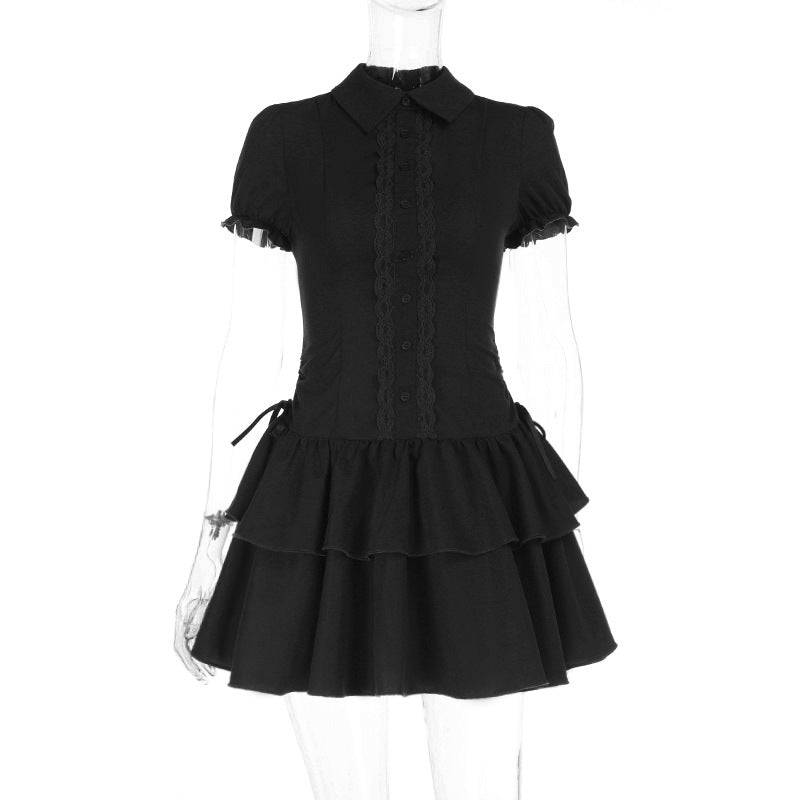 white goth dress Trad Goth Dress