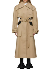 Chaqueta de primavera para mujer Trench Deconstruct
