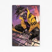 Art cyberpunk de l'étalement urbain