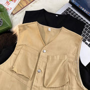 Gilet cargo vintage streetwear