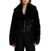 Warm Black Jacket Women's