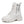 White Heeled Platform Boots