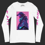 Weißes Langarmshirt für Männer
