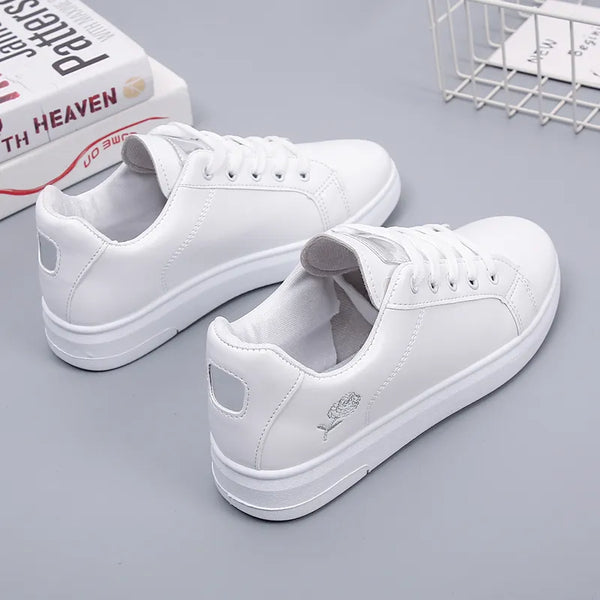 White Platform Shoes Sneakers