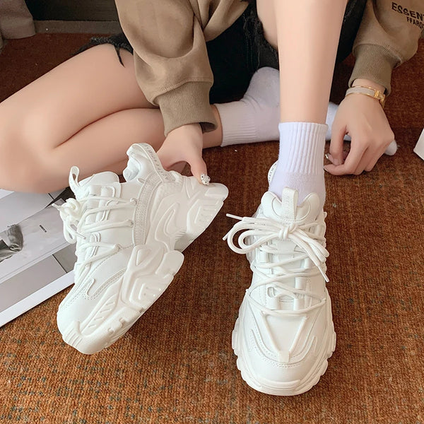 White Platform Sneakers Australia