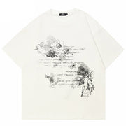 Camisa Blanca Estilo Y2K