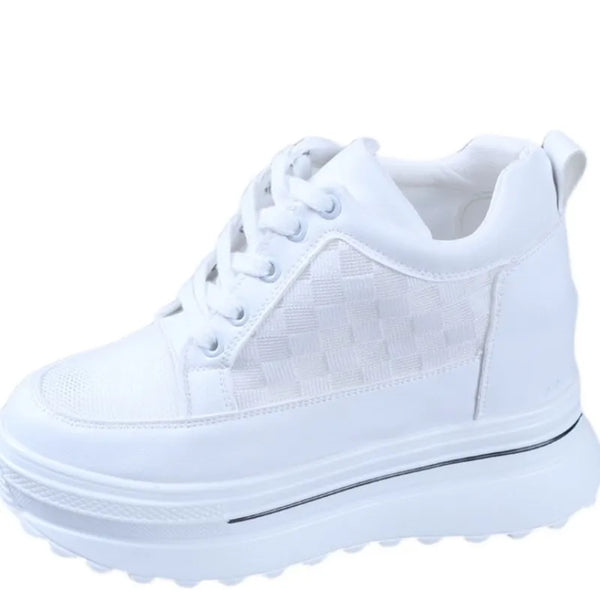 White Sneakers With Platform