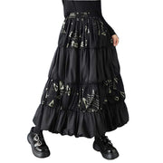 Gothic Maxirock für Damen