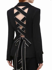 Damen Jacke Frühling Slim-Fit Blazer