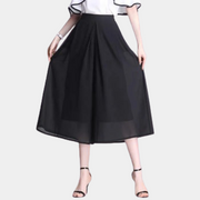 Jupe-pantalon fendue pour femme