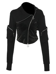 Veste de printemps pour femme Cyberpunk