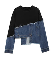 Womens Cropped Sweatshirt