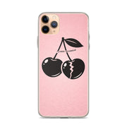 Coque de téléphone Cerise noire Y2K