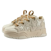 Chaussures Étoiles Crème Y2K