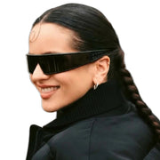 Gafas de sol de lujo estilo cyberpunk Y2K