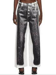Y2K Fashion Women Jeans Printed