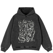 Sweats à capuche graphiques Années 2000